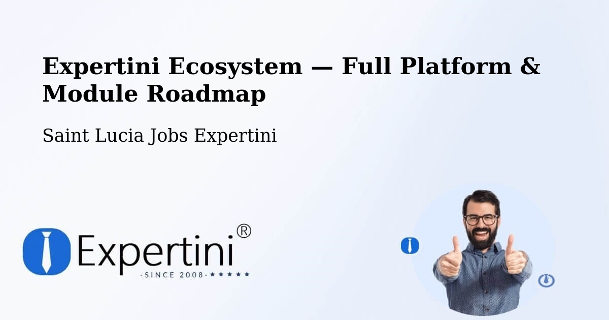 Expertini Ecosystem — Full Platform & Module Roadmap – New Development