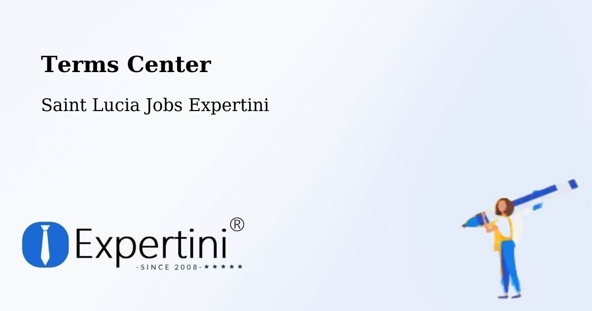 Terms of Service – New Development - Saint Lucia Jobs Expertini